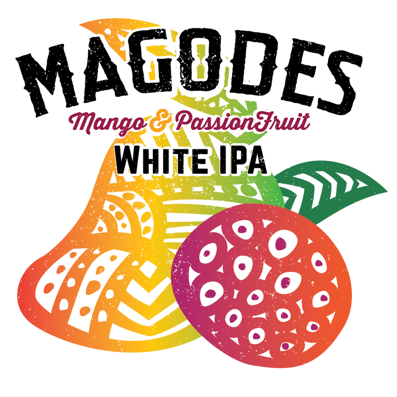 Magodes White IPA with Mango & Passion Fruit