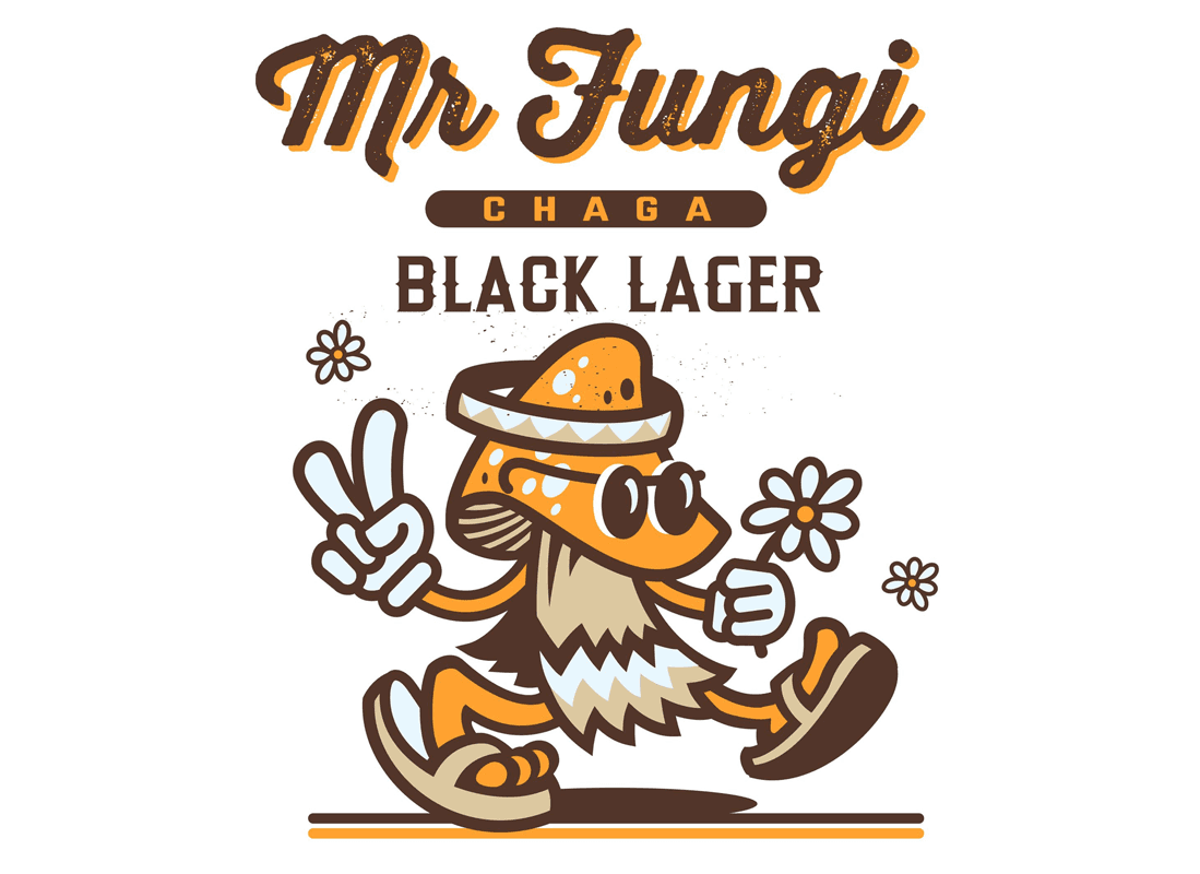 Mr Fungi Black Lager